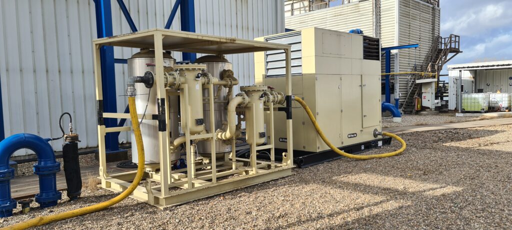 compressor and desiccant dryer