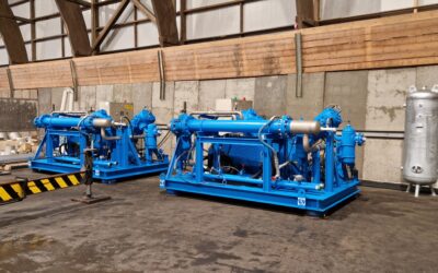 Why does PET bottle blowing need high pressure compressed air ?