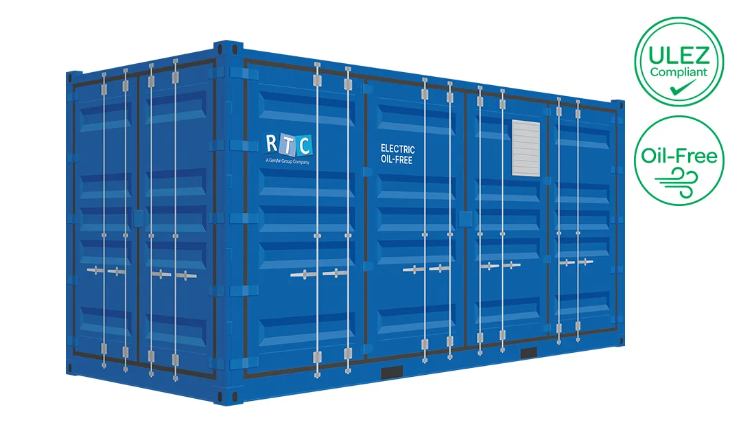 RTC Rental C100 103.6m³/min Electric 100% Oil Free Centrifugal Air Compressor Hire