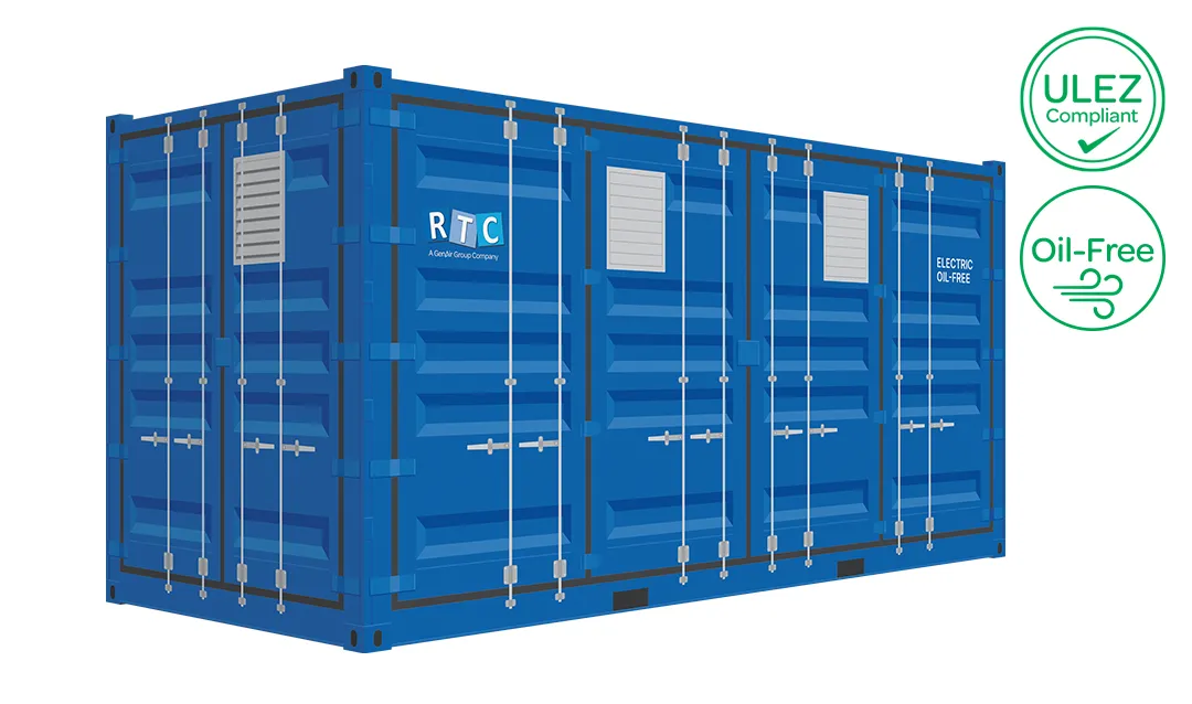 RTC Rental C70 70m³/min Electric 100% Oil free centrifugal Air Compressor Hire