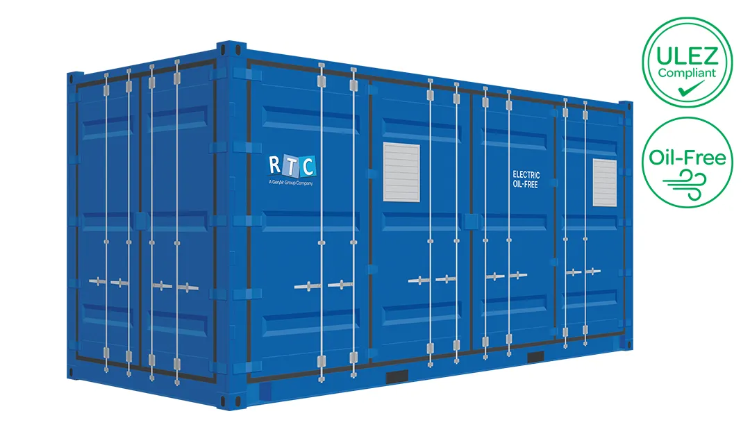 RTC Rental TA2000 35m³/min Electric 100% Oil Free Centrifugal Air Compressor Hire