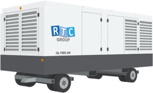RTC Rental 42.3m3/min Diesel 100% Oil Free Air Compressor Hire