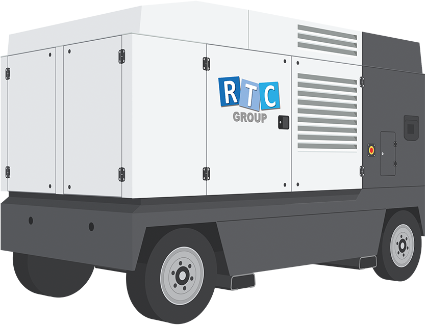 RTC Rental 27.6m3/min Diesel Air Compressor Hire