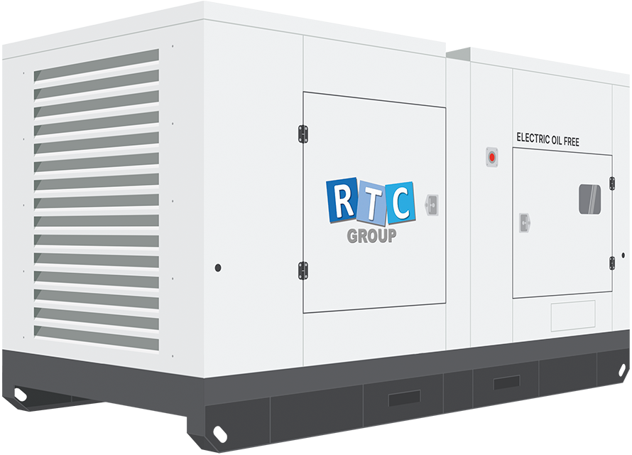 RTC Rental 23.43m3 Electric Air Compressor Hire