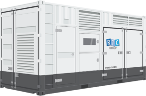 RTC Rental 23.5 m³/min Hybrid 100% Oil Free Air Compressor Hire